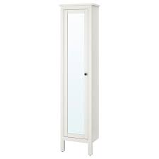Choose a cabinet from our great range. Hemnes High Cabinet With Mirror Door White 49x31x200 Cm Ikea