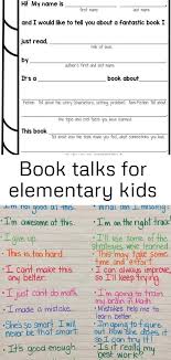 Book Talks For Elementary Kids Teaching Reading Strategies Book Talk Reading Engagement