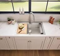 Ruvati 33 x 22 inch Drop-in Topmount Workstation Kitchen Sink 16 Gauge  Stainless Steel Single Bowl - RVM5233