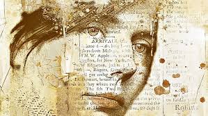 You could also make a nice news magazine using the template. Hd Wallpaper Women Digital Art Portrait Face Vintage Paper Old Paper Wallpaper Flare