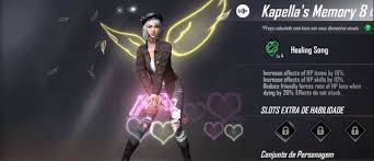 She is a popular pop singer and star. Free Fire New Character Kapella Is Coming With Ob21 Update Mobile Mode Gaming
