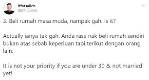 Don't like shopping in stores as many costs will be used. Beli Rumah Masa Muda Indah Khabar Dari Rupa Lelaki Ini Kongsi Pengalaman Berdepan Cabaran Maskulin