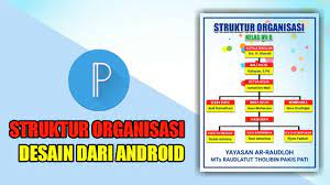 Struktur organisasi sekolah yang baik organisasi adalah sesuatu kelompok yang terdiri atas individu yang mempunyai visi dan misi yang sama. Tutorial Pixellab Cara Desain Struktur Organisasi Kelas Dari Android Youtube