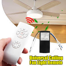 It is a ceiling fan that comes with an industrial feature to it. Universal Ceiling Fan Remote Control And Receiver Kit 3 Speed Complete Replace Hampton Bay Harbor Breeze Hunter Westinghouse Honeywell Accessories Cerapoda Lighting Ceiling Fans