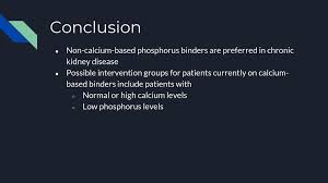 deprescribing calcium based phosphorus binders in dialysis