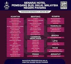 Senarai hotel halal jakim 2019. I Pahang Senarai Hotel Yang Mempunyai Pensijilan Halal Facebook