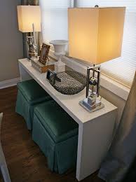 Edyta S Modern With A Dab Of Drama Home Home Entry Table Decor
