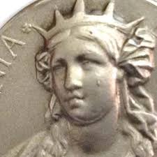 Medaglietta " Santa Barbara " In Argento Massiccio 925 : Amazon.it: Moda