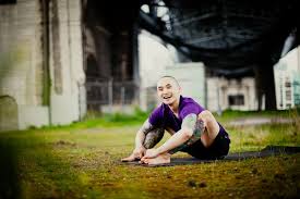 Performing yoga asanas with the aid of ropes. Oxygen Yoga Kitsilano Home Facebook