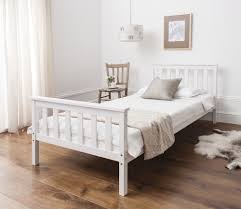 Details About Single Bed In White 3ft Single Bed Wooden Frame White Single Wooden Beds White Double Bed White Wooden Single Bed This classic handmade alois wooden bed frame design with its open slatted headboard and low foot end this frame steals the show with its modern appearance. www pinterest ru