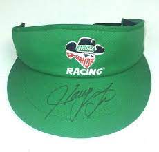 Skoal Bandit Racing Harry Gant Visor Hat Green Autographed Nascar Collectible Skoalbanditracing Nascar Collectibles Gant Racing