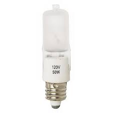 Candelabra e12, t5 compact tube. Tesler 50 Watt Mini Can Short Frosted Halogen Light Bulb Halogen Light Bulbs Halogen Lighting Light Bulb
