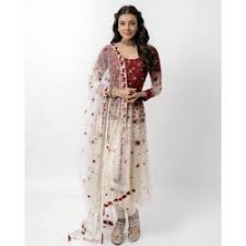 Omsara offers you the authentic asian clothes and wedding dresses online in uk. Flared Anarkali