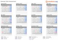Haga sus planes hoy con estos calendarios imprimibles. Kalender 2021