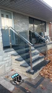 What kind of railings are good for outdoor living? Glass Gate Toronto Glass Stair Railing Gta Glass Railings