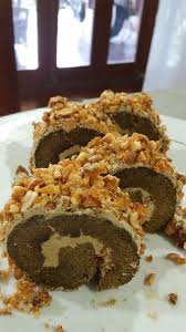 Jess Kitchen Lab Mocca Nougat Roll Cake Roll Cake Nougat Cake Cake Roll