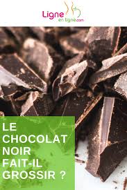 Le Chocolat Noir Fait Il Grossir Chocolat Noir Chocolat Grossir
