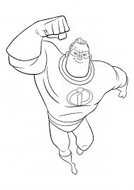Incredibles 2 coloring pages to print. Mr Incredible Coloring Pages Incredibles 2 Coloring Pages Colorings Cc