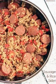 Stir until the salt has been completely dissolved. Sausage And Rice Skillet Recipe Midwestern Moms