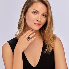 18x13mm Amber Ring in Sterling Silver