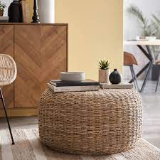 Bakulan teak root small console table hallway table. Rattan Coffee Table Bouclair Com