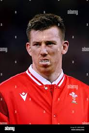 Six nations adam beard wales hi-res stock photography and images