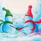 Paint Nite: Snowmen Love Story event image