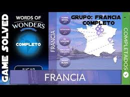 Jawaban wow mont blanc 80. Words Of Wonders Francia Leer Info By Game Solved