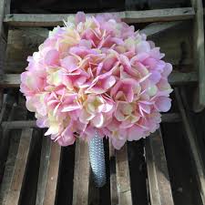 The main accessory of the bride is a gorgeous bridal bouquet. Pink Wedding Flower Artificial Hydrangea Bouquet For Bridal Vanrina