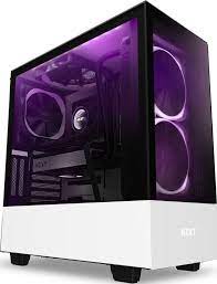 Игровой пк nzxt h510i | полный гайд #1. Nzxt H510 Elite Rgb Atx Mid Tower Case Tempered Glass Including Aer Rgb 2 Fans White Ca H510e W1 Buy Best Price In Uae Dubai Abu Dhabi Sharjah