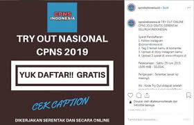 Heboh Ajakan Simulasi Cat Cpns 2019 Kumparan Com