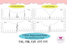 Download T Shirt Placement Ruler T Shirt Ruler Svg T Shirt Alignment 1164345 Cut Files Design Bundles