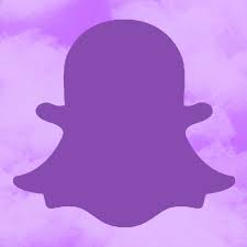 Purple Snapchat Icon Dark Wallpaper Iphone Purple Wallpaper Iphone Snapchat Icon