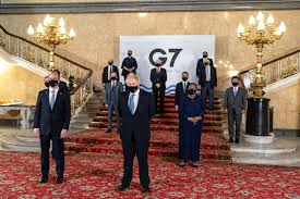 Prime minister boris johnson will use the uk's g7 presidency to unite leading democracies to help the world fight, and then build back better from coronavirus and create a greener, more prosperous future. ëŒ€ì¤'êµ­ ê³µë™ ì „ì„  ì„ ì–¸ìž¥ì´ ëœ G7 íšŒì˜ ê²½í–¥ì‹ ë¬¸