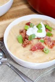 What types of flavors and combinations are your favorites? Loaded Beer Cheese Potato Soup