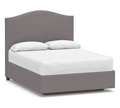Raleigh Upholstered Curved Tall Footboard Storage Bed Bed Headboard Storage Bed Headboards For Beds