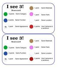 With so many types of team building activities available, there is something valuable for just about any population. I See 3 An Activity To Accompany The Expanding Expression Tool Speech Therapy Activities Speech Therapy Materials Speech Therapy Crafts