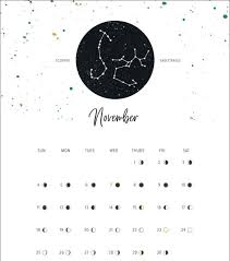 New Moon November 2019 Calendar Moon Phase Calendar New Moon Calendar November Calendar