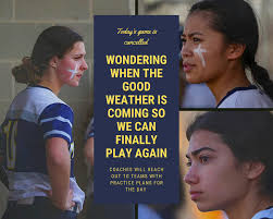 The sun has to come out soon,...