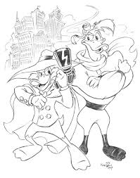 Darkwing Duck Yes It S Darkwing Duck Cartoon Coloring Pages Coloring Pictures Comic Books Art
