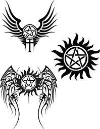 Supernatural Ghost Protection Super Natural File Download Svg Eps Png Art Clipart Supernatural Symbols Supernatural Art