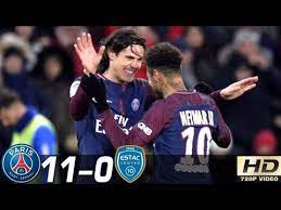 Troyes v paris saint germain. Psg Vs Troyes 11 0 All Goals Extended Highlights Youtube