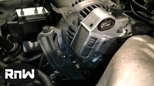 On my way home today my abs light and battery light started blinking on and off both at the same time. How To Replace An Alternator On A 1999 Toyota Camry 2 2l Engine Youtube