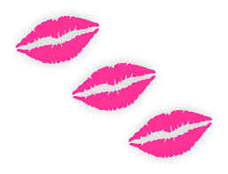 Adesivo Boca Beijo - 3 Unid - Várias Cores De Alta Qualidade