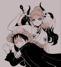 Yamato Luffy One Piece Comic One Piece Manga Manga Anime One Piece