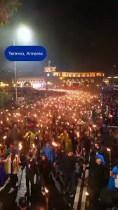 The torchlight march to Tsitsernakaberd once again brought ...