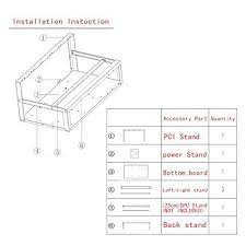 I built a new wooden mining rig frame for my gpu mining rig. 6 Gpu Open Air Miner Mining Frame Rig Case Crypto Currency Coin Eth Btc Ethereum