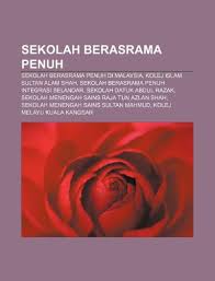 Di sekolah berasrama penuh waktu belajar telah diatur oleh pihak sekolah dan setiap pelajar perlu mematuhi jadual tersebut. Sekolah Berasrama Penuh Sekolah Berasrama Penuh Di Malaysia Kolej Islam Sultan Alam Shah Sekolah Berasrama Penuh Integrasi Selandar Amazon Fr Source Wikipedia Livres Anglais Et Etrangers