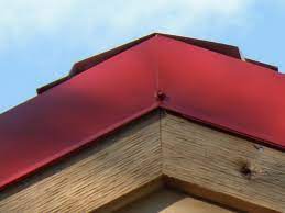 After you finish installing the metal roofing, make sure to brush off any metal filings / shavings that are on the roof. How To Finish Facia On A Metal Roof Small Cabin Forum