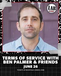 Don't miss Terms of Service with Ben Palmer (a.k.a. PalmerTrolls) at The  Lab
